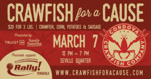 Crawfish for a Cause Event Banner