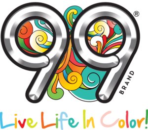 99 Brand 4C Logo & Tagline W Swirls LIVE